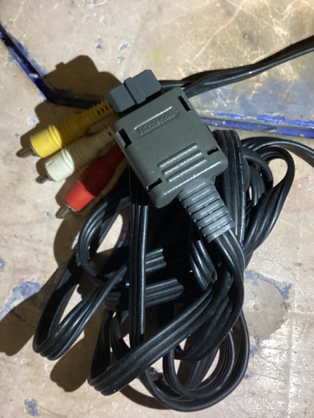 1 Nintendo Official OEM Video AV Composite Cable for Super SNES Gamecube N64